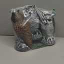 Amazon.com : 3-Pack Owl Decoys for Bird Deterrent - Weatherproof Bird Repellent Devices for Outdoor Use - Plastic Owls to Scare Birds Away and Control Garden Pests : Patio, Lawn & Garden