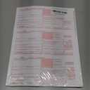 1099 NEC Forms 2025 4 Part Tax Forms Kit of Laser Forms, Compatible with QuickBooks and Accounting, 25 Pack, Software and Envelopes NOT Included, Made in The USA