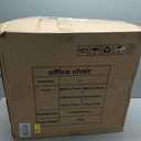 Office Chair, Ergonomic Desk Chairs 330LBS Capacity High Back Mesh Computer Chair with Flip-up Armrests, Comfy Work Chair with Adjustable Lumbar Support, Rolling Chair (One Size, Black)