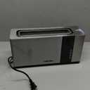 Mueller UltraToast Full Stainless Steel Toaster 2 Slice, Long Extra-Wide Slots with Removable Tray, Cancel/Defrost/Reheat Functions, 6 Browning Levels with LED Display, Housewarming Gifts New Home