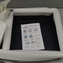 FIESONO Stainless Steel Shower Niche, 12" x 24" No Tile Needed Recessed Wall Niche with Shelf for Bathroom Storage (Matte Black)