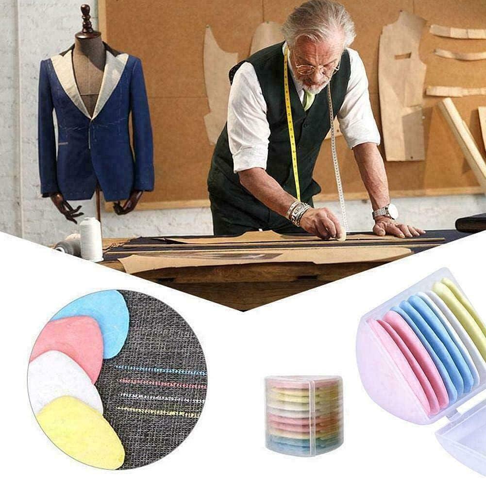 OZXTYO Triangle Tailors Chalk 10Pcs,Sewing Fabric Chalk and Fabric Markers for Quilting,Sewing Supplies Accessories