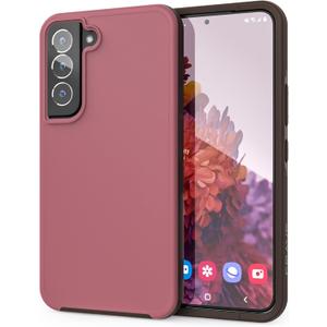 Crave Slim Guard for Galaxy S22 Case, Shockproof Case for Samsung Galaxy S22, S22 5G (6.1 inch) - Berry