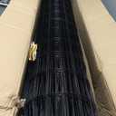 Tongmo 4 ft x 100 ft Black PVC Coated Welded Wire Fence, 16GA Garden Chicken Wire Fence Roll, Mesh Size 2" x 4" Hardware Cloth, Ideal for Yard Protection and Poultry Netting