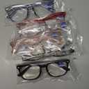 CCVOO Reading Glasses for Women/Men, Eyeglasses, Blue Light Readers for Women/Men, Computer Eye Glasses, Cheaters (6 Pack Mix) 1.75