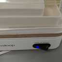 Rapid Egg Cooker Electric 6 Eggs Capacity, Soft, Medium, Hard Boiled, Poacher, Omelet Maker Egg Poacher With Auto Shut-Off, BPA Free-White