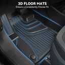 AOMSAZTO Floor Mats for Nissan Armada/Infiniti QX80 2025 2026 8 Seats (Not Fit 7 Seats)-All Weather Protection