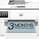HP OfficeJet Pro 9730e Wide Format Wireless All-in-One Color Inkjet Printer, Print, scan, Copy, ADF, Duplex Printing Best-for-Office, 3 Month Instant Ink Trial Included, AI-Enabled (537P6A)