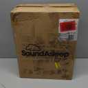 SoundAsleep Products Dream Series Luxury Air Mattress, ComfortCoil Technology, Built-in High Capacity Pump for Home, Camping- Double Height, Adjustable, Inflatable Blow Up, Portable (Queen Size) (Blue)