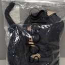 SHAPSHE Women's Tummy Control Swimsuit One Piece Slimming Bathing Suit Cutout Tie Knot Front Bikini Push Up Swimwear (Black) XS