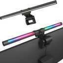 Monitor Light Bar, USB Reading LED Task Lamp with Touch Control, No Screen Glare Dimmable Desk Lamp Computer Monitor Light Bar for Screen Home Office,Work with Alexa and Google Assistant