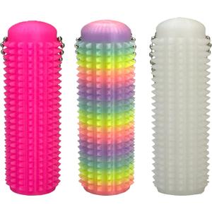 Little Ouchies Spiky Fidget Keychain Stress Relief Massager, Anxiety Relief & Unique Gift for Adults