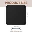 Windyun Winter Air Conditioner Cover AC Cover for Outside 36x36 Inch Universal Waterproof Units 600d Oxford Fabric Sturdy Central Defender Fits Most Central Protects from Rain Snow Leaves Sun(Black)