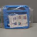 BMOUO Kids Case for iPad 6th/5th Generation (iPad 9.7-inch, 2017/2018), iPad 9.7/Air 2 Cas e with Screen Protector, Shockproof Handle Stand iPad 6th 5th Generation Case for Kids, Blue