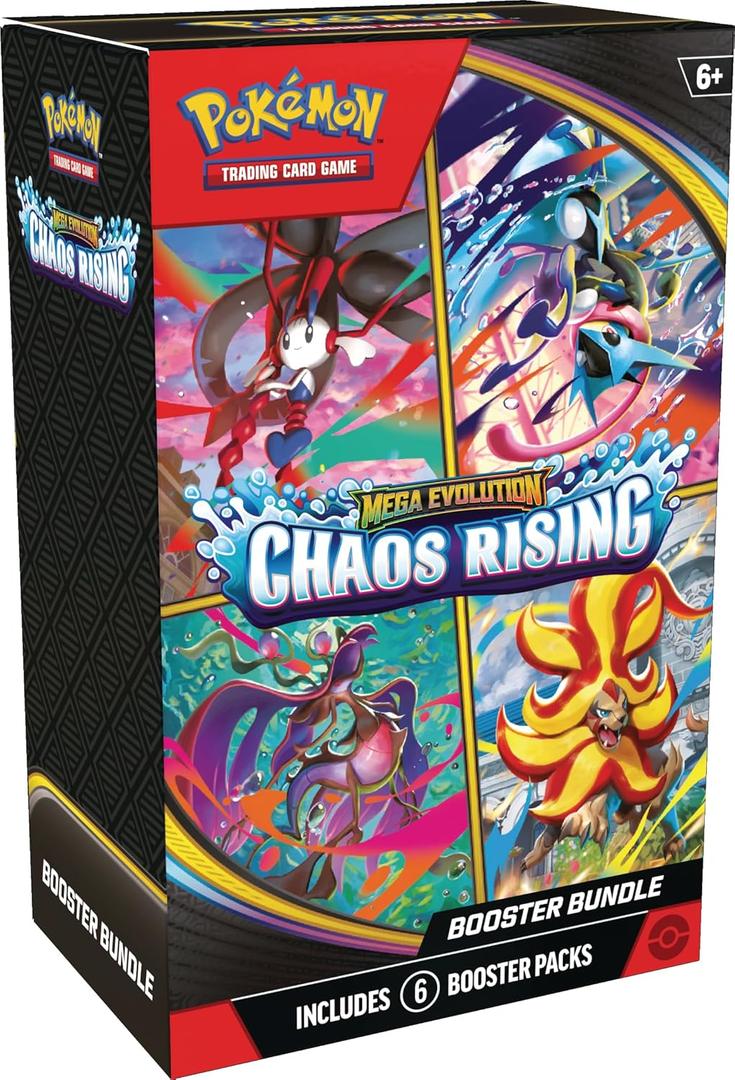 Pokmon TCG: Mega EvolutionChaos Rising Booster Bundle