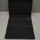 OYEEICE for iPad 9th Generation Case with Keyboard 10.2'' - 7 Color Backlit Wireless Keyboard Cover with Pencil Holder for iPad 9th/8th/7th Gen 10.2 inch, iPad Air 3rd Gen & iPad Pro 10.5" - Black (Classic Style A)