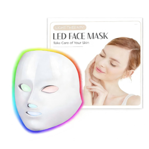 Red Light Mask for Face, 7 Modes Face Mask Light, 850nm Infrared & Red Light Masks, Light Skin Care At Home