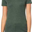 Eddie Bauer Womens Wp Ss Fav VNK Tee (Small, Loden) Women's PS