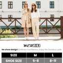 wernies No Show Socks Women - 8 Pairs Ankle Socks for Women, Low Cut Socks Short Cotton Socks, Invisible Casual Socks (Black)