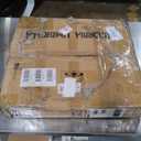 California Umbrella 75lbs Heavy Duty Weighted Patio Umbrella Base with Wheels, Hammertone Grey