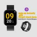Electric Shock Alarm Clock for Heavy Sleepers | Wearable Silent Strong Zap Alarm Clock | Shock Pulse for Self-Discipline and Combat Fatigue | With 1.69 Touch Screen