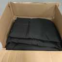 DOWNCOOL Twin Comforter Set -All Season Bedding Comforters Sets with 1 Pillow Case -2 Pieces Bed Set Down Alternative Comforter Set -Black/Grey Twin Bedding Sets(64"x88")