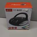 GPX BC111B Portable Top-Loading CD Boombox with AM/FM Radio and 3.5mm Line Input