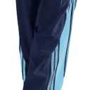 Haloumoning Girls Wide Leg Pants Elastic Waist Palazzo Pants Striped Lightweight Baggy Track Pant, Size 9-10 Years