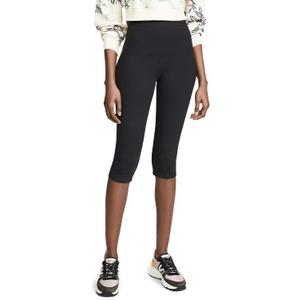 Yummie Women's Talia Capri Cotton Stretch Shapewear Legging Black, Medium