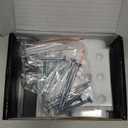 Home Security Door Lock Door Reinforcement Lock Door Locks for Kids Safety Flip Door Lock Latch Childproof Night Lock Door Security Front Door Child Safety Lock High Security Locks for Doors Inside (White)