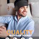 LC-dolida Sleep Headphones Headband Bluetooth 5.4, Headband Earphones Wireless with USB C Charge Port, Sleep Mask for Sleeping, Sports, Gifts, Workout, Jogging, Yoga, Insomnia, Air Travel, Meditation