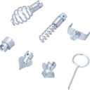 7 Piece Drain Cleaner Cutter Head Set Suitable for Pipe Dredging Machine Plumbing Tool Snake Parts Pipeline Maintenance