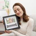 Dog Memorial Picture Frame with 5 Display Options- Dog Collar Memorial Frame Gift - Cat or Dog Pet Loss Gift for a Grieving Friend - Pet Remembrance Gift and Sympathy Photo Keepsake | 9 x 9 x 1.8 inch