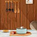 Wood Grain Contact Paper 17.3"x200" Cherry Wood Look Peel and Stick Wallpaper Vintage Removable Self Adhesive Vinyl Faux Wood Wallpaper for Cabinets Countertops Covering