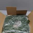 2 Pcs 6Ft Christmas Norfolk Pine Garlands Artificial Greenery Garland Christmas Real Touch Winter Pine Garland for Table Mantle Wall Indoor Outdoor Xmas Decorations