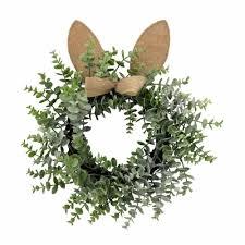 Holiday Home Bunny Wreath, 20 in 
