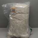 Bonlino Queen Comforter Set - Ruched Comforter Queen Size Bed Set Boho Shabby Chic Bedding for Bedroom Comforter Fluffy 3 Piece Ruffle Comforter Set with Pillow White Bedding Soft (Wheat)