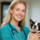 4pcs Gifts Set For Women,Lady Birthday Present With Funny Novelty Socks For Dentist, Catholic,Veterinarian,Baker