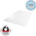 Floortex Valuemat Vinyl Rectangular Chair Mat for Hard Floor - 47" x 60"