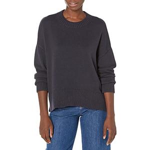 Daily Ritual Women's Boxy Crewneck Sweater, XS
