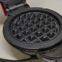 DASH Holiday MultiMaker Mini System - Waffle Maker with Six 4 Removable Holiday Plates: Waffle Iron & Griddle, 4-in-1 Mini Waffle Maker for Kids and Families  Nonstick Surface, Santa Waffle (Red)