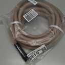 Flexzilla Colors Garden Hose 5/8 in. x 25 ft., Lightweight All-Weather Water Hose, Durable and Flexible, Leak-Free Connections, Brown Mulch