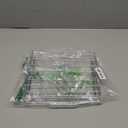 HIC Kitchen Roasting Adjustable Baking Rack, Chrome-Plated Steel, Adjusts to 7 Different Positions, 11.5 x 10.5 x 0.5-Inches (Silver)