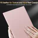 INFILAND Case for Samsung Galaxy Tab S10 FE Plus 5G, Ultra Slim Multi-Angle Stand Cover with S Pen Holder for Galaxy Tab S10 FE+ 13.1 Inch (SM-X620/SM-X626B) 2025 Tablet [Auto Wake/Sleep] (Pink)