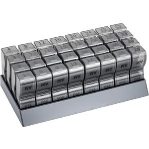 Monthly Pill Organizer 2 Times a Day, one Month Pill Box AM PM, 30 Day Pill Case Small Compartments to Hold Vitamin and Travel Medicine Organizer, 31 Day Pill Organizer, 4 Week Pill Cases（Grey）