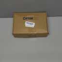 Crtiin 48 Pcs Decoupage Kits, 18 Pcs 4'' White Scallop Shells, 24 x Assorted Decoupage Paper Napkins with Glue Paint Strips Pigments and Paint Brushes for Home Decor Ornaments DIY Arts Crafts (Flower)