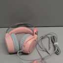 Lightweight Gaming Headset with Detachable Cat Ears, RGB Lighting, Wired Over Ear Headphones with Mic for PC, PS4, PS5, Switch, Stereo Surround Sound, Self-Adjusting Headband