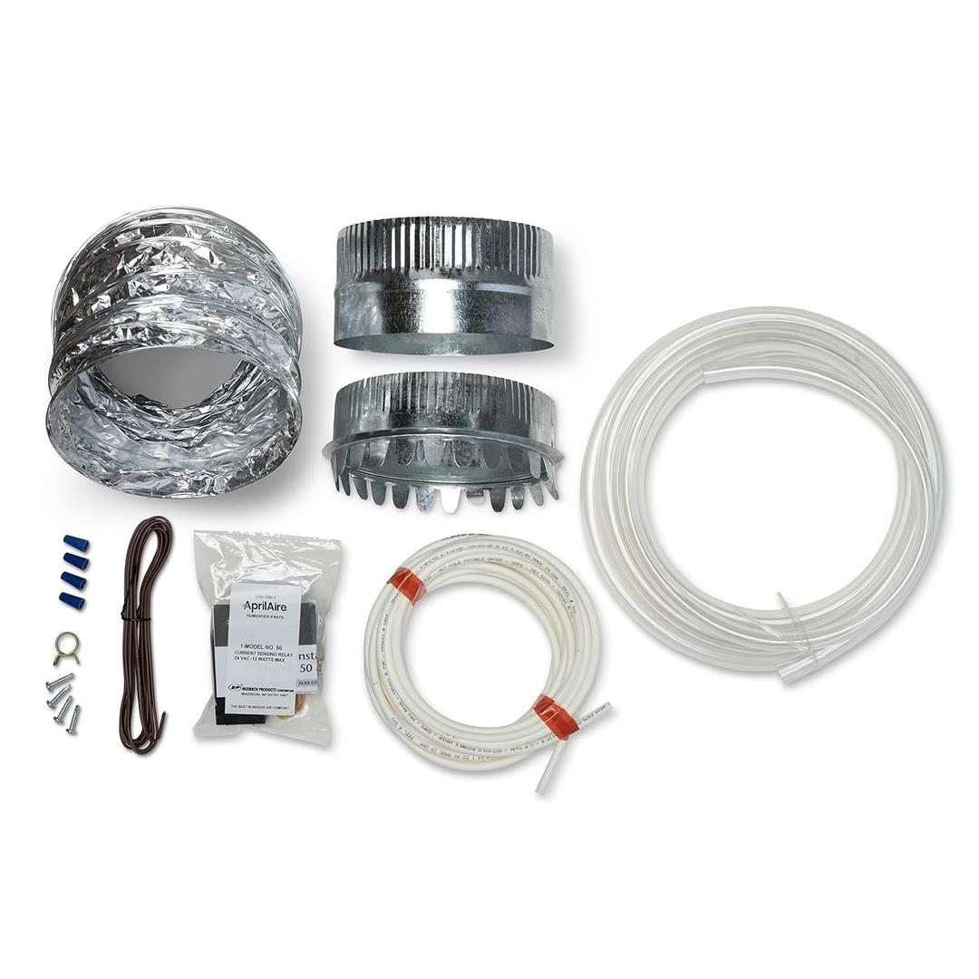 AprilAire 5843 Humidifier Installation Kit for Whole Home Humidifiers with Manual Control, Compatible with AprilAire Humidifier Models: 400M, 500M, 600M