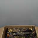 Weatherproof Heated Cat House for Outdoor in Winter, Heated Cat Bed Kitty Shelter with Cat Heating Pad, Insulated & Safe Escape Door, Warm House for Outside Stray Cat (Leaf Color, 12"x16"x16")