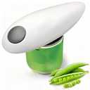 Cooks Professional Electric Can Opener,Automatic Can Openers for Seniors, Arthritic Patients A Great Kitchen Gadget,Hands Free Operation Can Openers,One Touch Design (White)